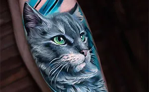 This Artist Gives People  Colorful And Bright Animal Tattoos (80 Pics)
