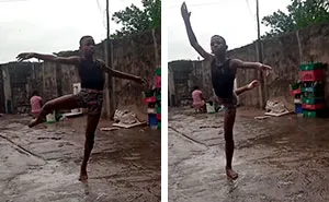 11-Year-Old Boy from Nigeria Receives A Scholarship From New York Dance School After His Barefoot Ballet Performance Goes Viral