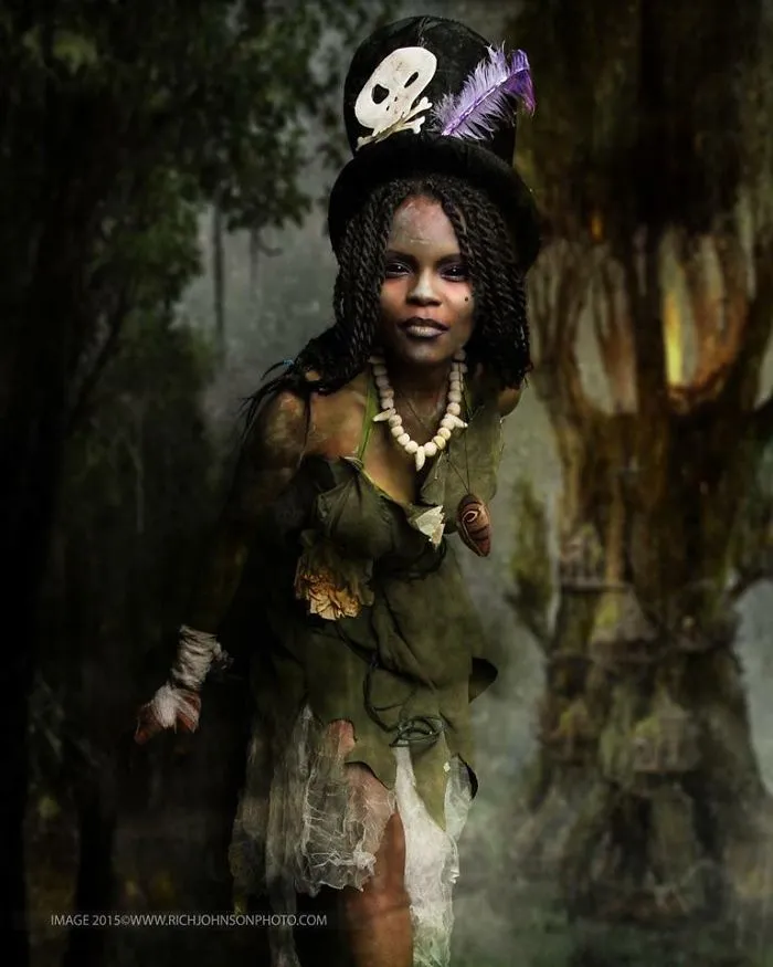 Imágenes increíbles de mujeres negras en sesiones fotográficas de fantasía (30 fotos)