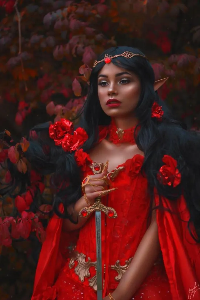 Imágenes increíbles de mujeres negras en sesiones fotográficas de fantasía (30 fotos)