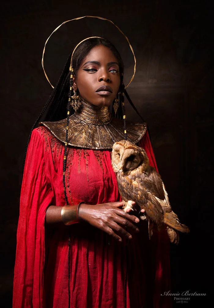 Imágenes increíbles de mujeres negras en sesiones fotográficas de fantasía (30 fotos)