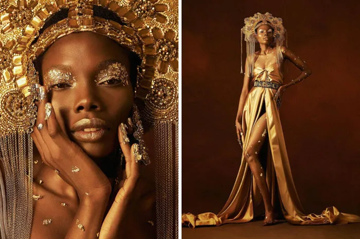 Imágenes increíbles de mujeres negras en sesiones fotográficas de fantasía (30 fotos)