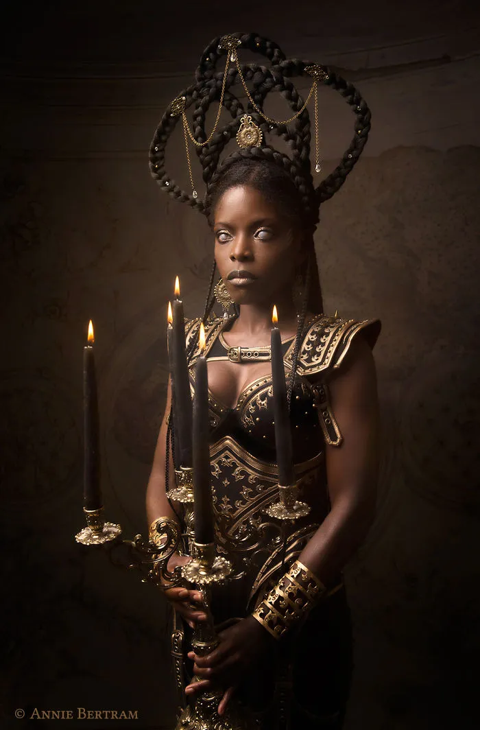 Imágenes increíbles de mujeres negras en sesiones fotográficas de fantasía (30 fotos)