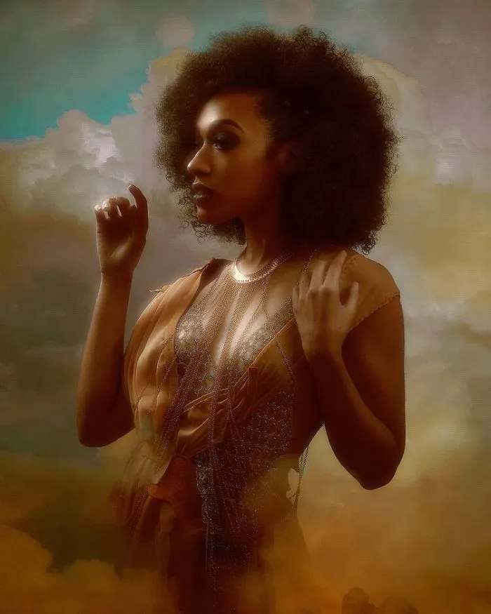 Imágenes increíbles de mujeres negras en sesiones fotográficas de fantasía (30 fotos)