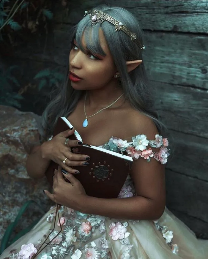 Imágenes increíbles de mujeres negras en sesiones fotográficas de fantasía (30 fotos)