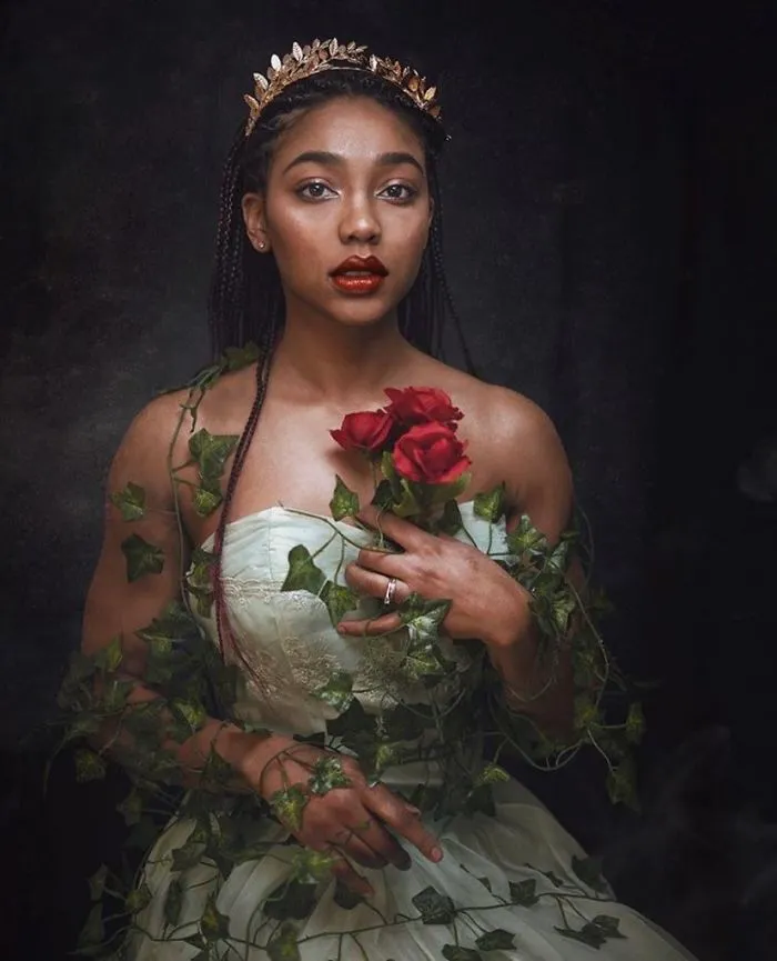 Imágenes increíbles de mujeres negras en sesiones fotográficas de fantasía (30 fotos)