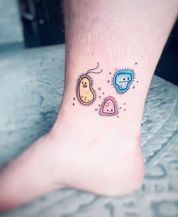 Microbe Mates Tattoo