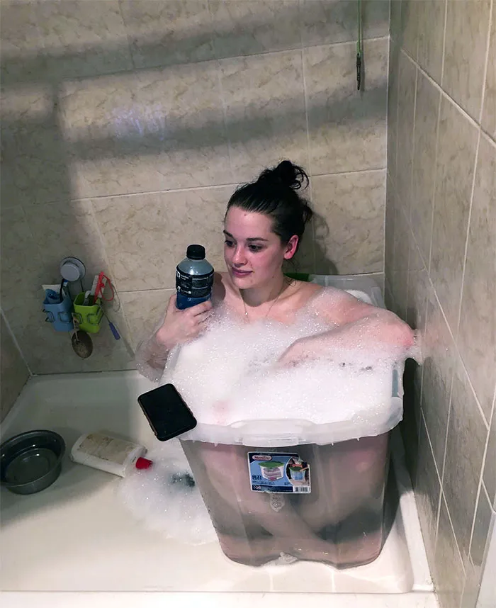 Crazy Sore Muscles But No Bath Tub? Improvise. Adapt. Overcome