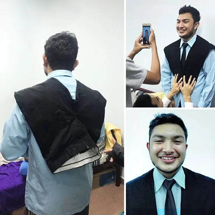 When You Don't Have A Suit But Need One
