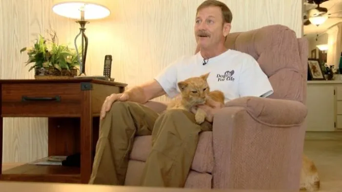 Este gato se perdió durante un huracán en 2004 y se reunió con su dueño tras 14 años