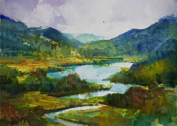 Ireland In Sketches & Watercolors