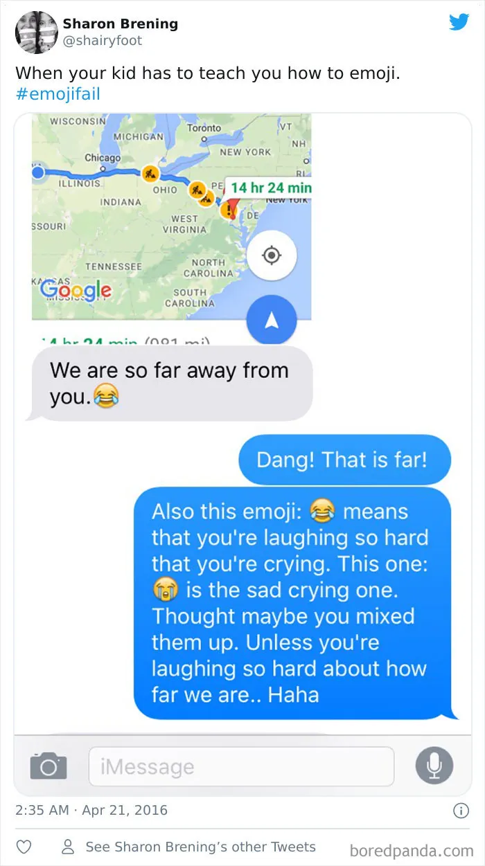 30 Old People Using The 😂 Emoji Without Knowing The Meaning Of It