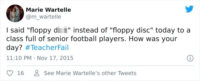 Teacher Fail