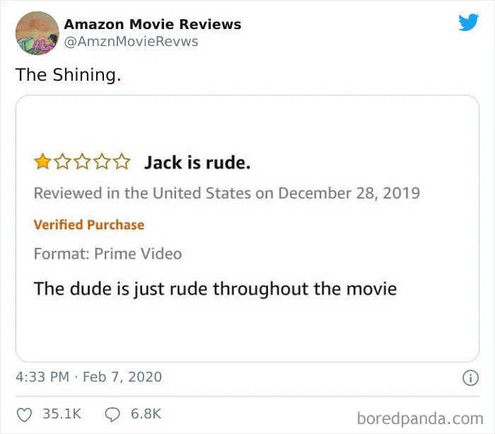 There's An Online Page That Collects Bad Amazon Movie Reviews And Here's 30 Of The Funniest Ones