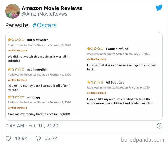 There's An Online Page That Collects Bad Amazon Movie Reviews And Here's 30 Of The Funniest Ones