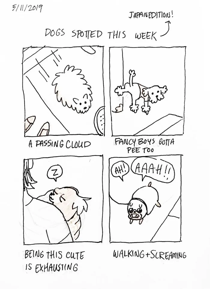 Artist Illustrates The Personalities Of Dogs She Spots Every Week In "The Good Boy Report" (35 Pics)