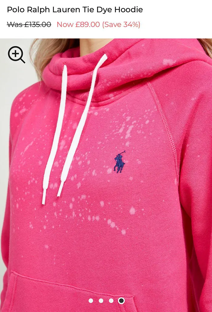 El diseño intencionado de esta sudadera