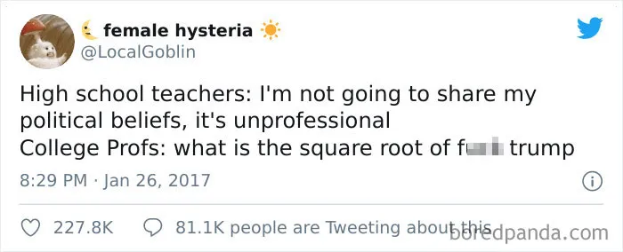 People Are Pointing Out How Hilariously Different High School Teachers And College Professors Are (30 Pics)