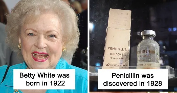 30 Inventions That Betty White Is Older Than And It Helps Put Her Age Into Perspective