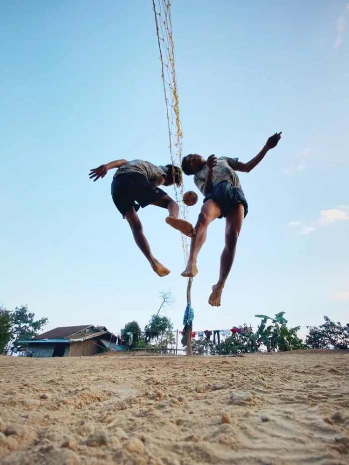 Children: Second Place, 'Chinlone', Myanmar, By Dan Liu