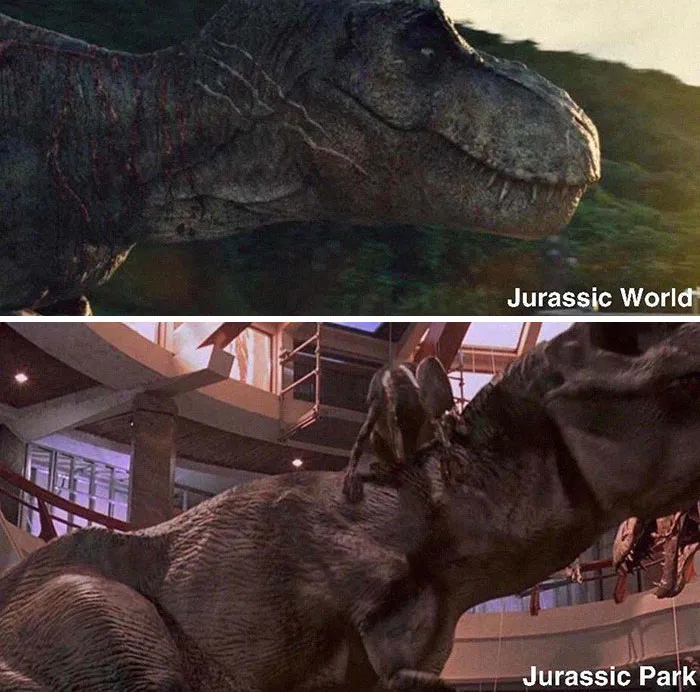 The T-Rex In Jurassic World Is The Same T-Rex From Jurassic Park