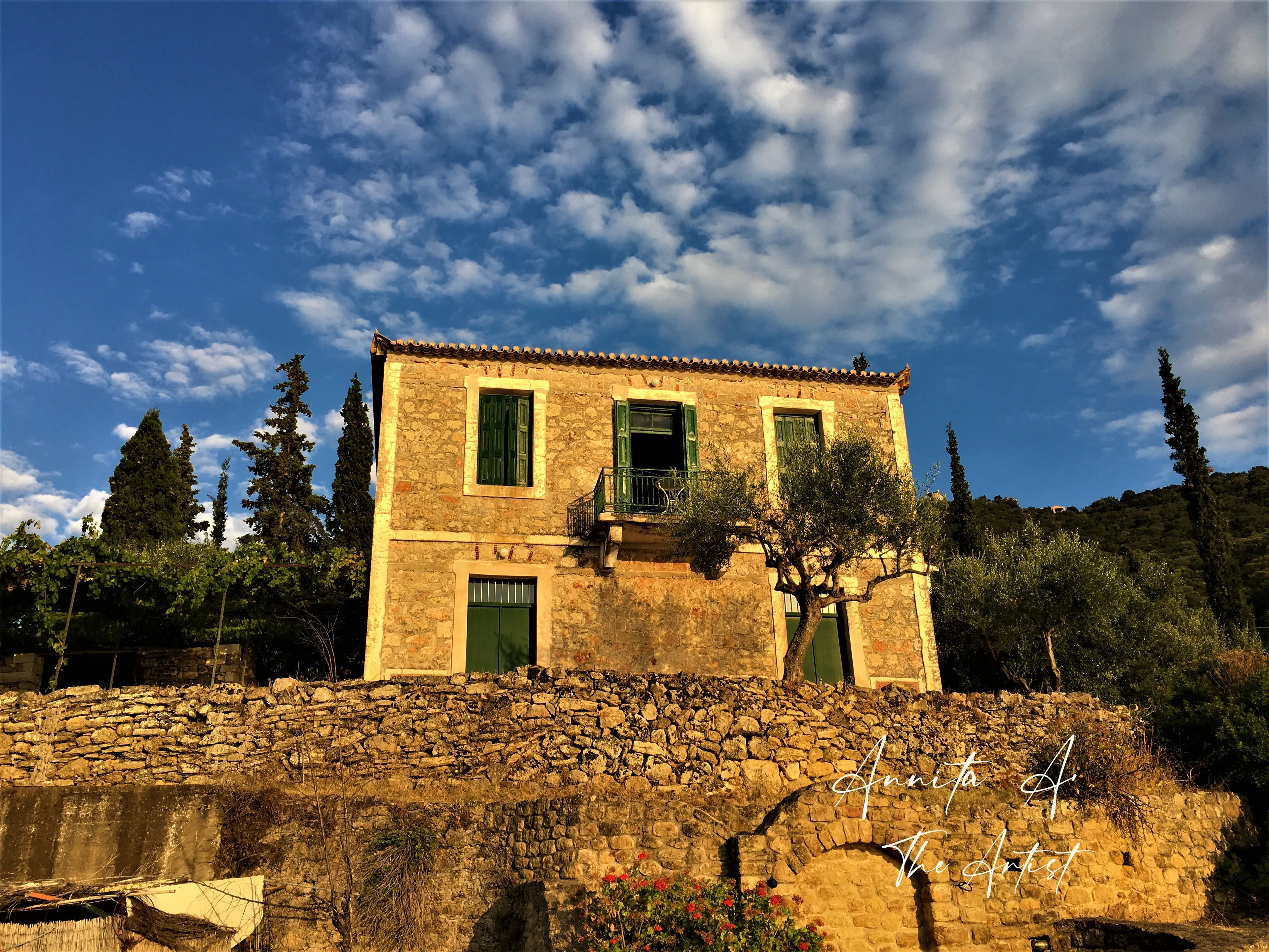 Old Houses In Greece