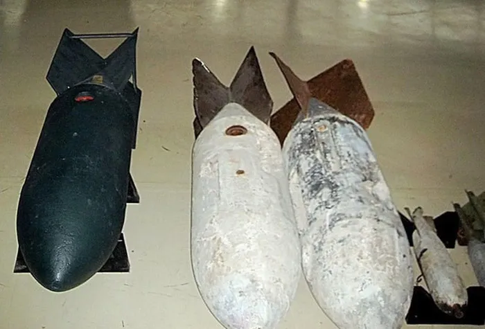 Live World War II Bomb