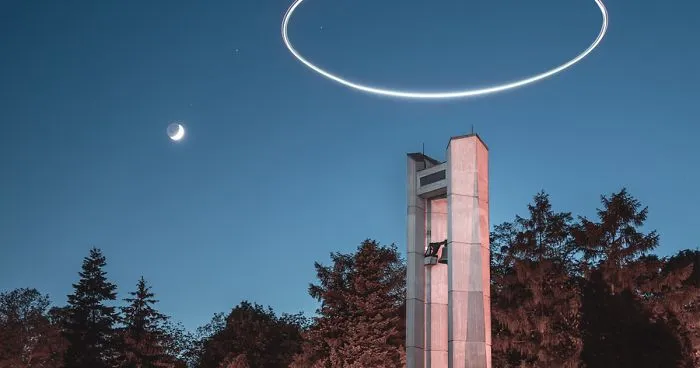 I Created A Project Where I Draw In The Night Sky Using Drones And Light (10 Pics)
