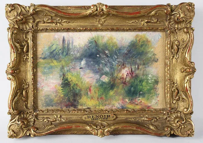 Cuadro de Pierre-Auguste Renoir que vale 50000 libras