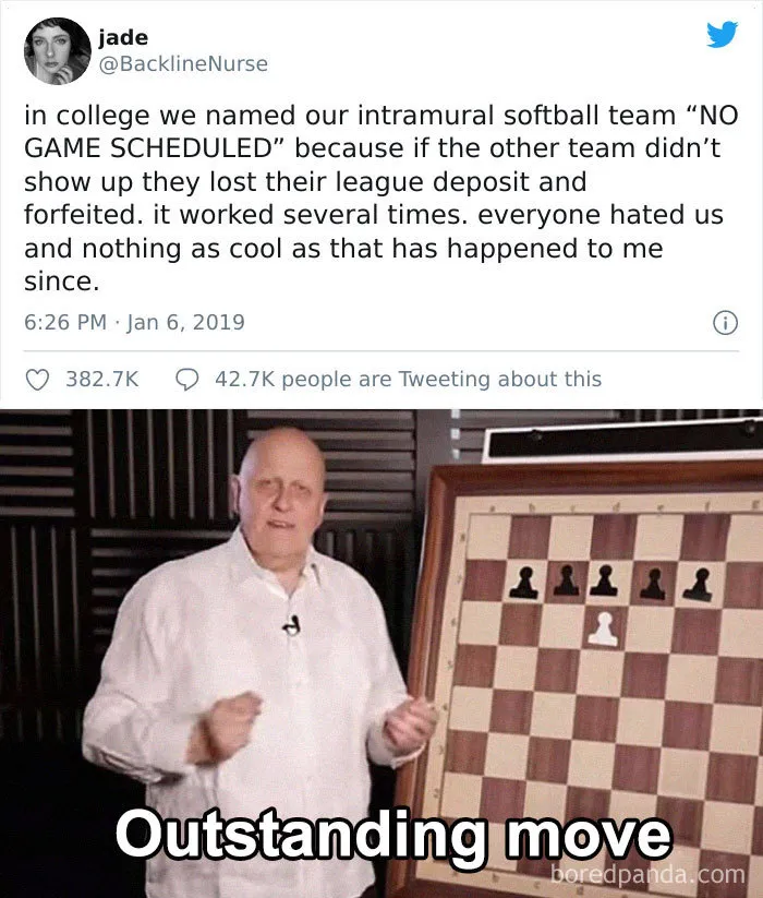 38 Of The Funniest 'Outstanding Move' Jokes Ever