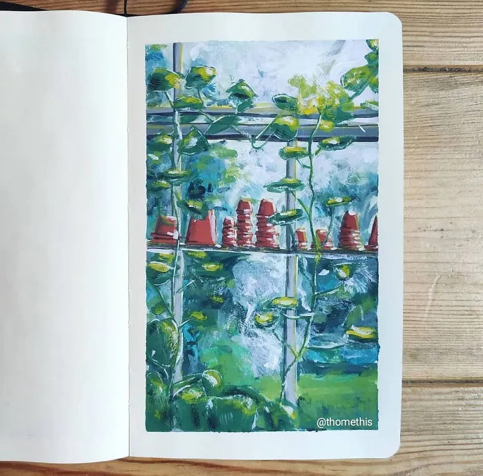 I Challenged Myself To Paint One Painting A Day For 100 Days With Gouache – A Medium I’ve Never Used Before (30 Pics)