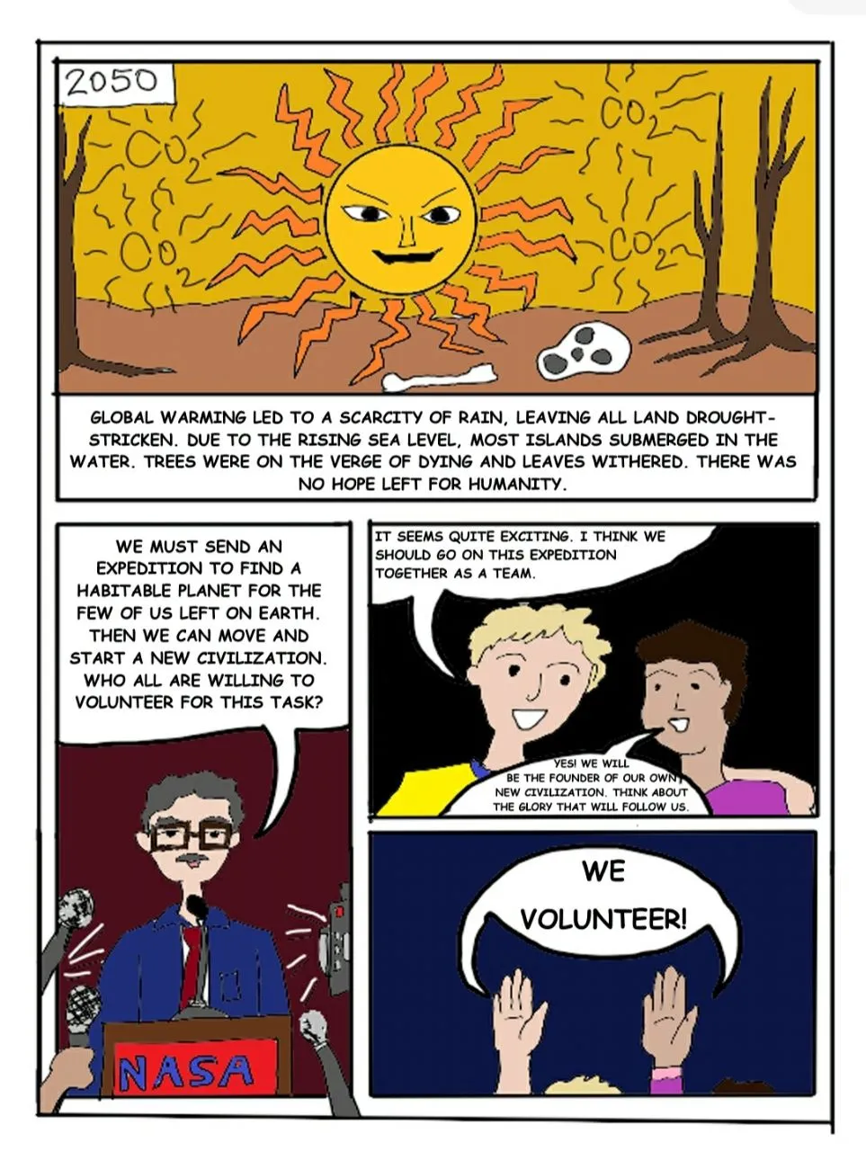 This Comic Is A Homage To Many Popular Sci-Fi Movies, Can You Guess Which Ones?