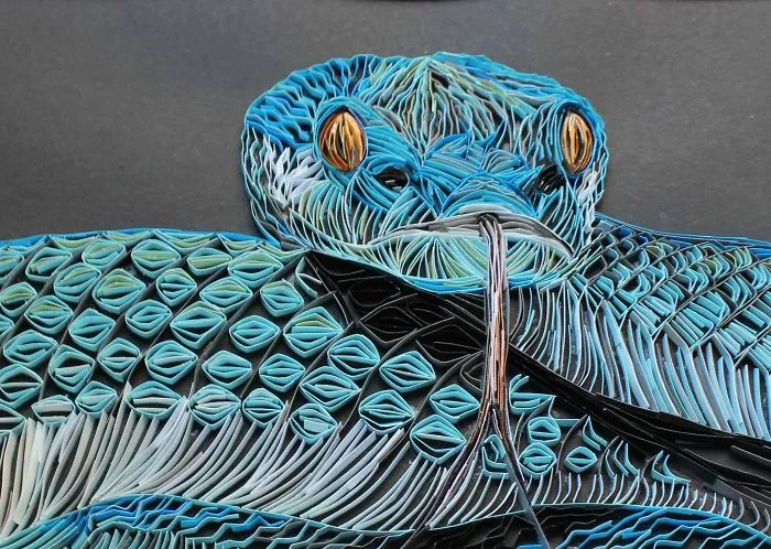 I Use A Paper Quilling Technique To Create These Art Pieces (42 Pics)