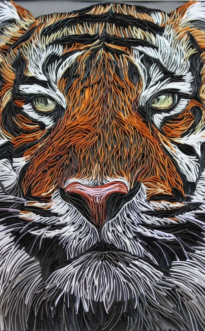 I Use A Paper Quilling Technique To Create These Art Pieces (42 Pics)