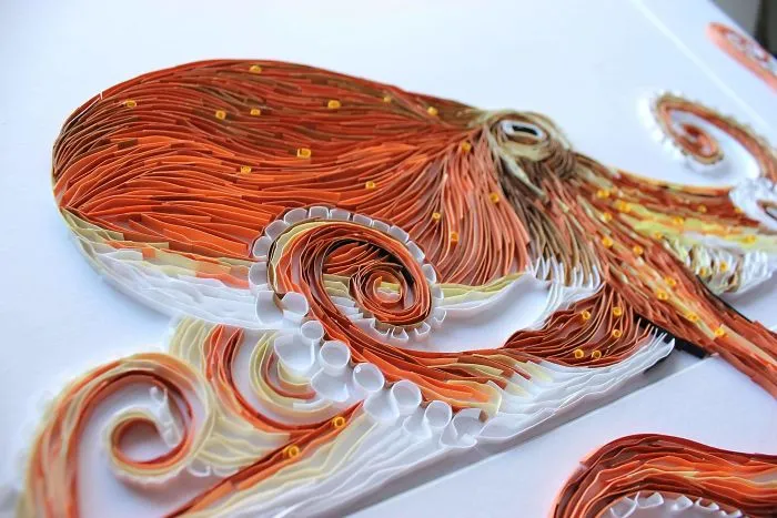 I Use A Paper Quilling Technique To Create These Art Pieces (42 Pics)