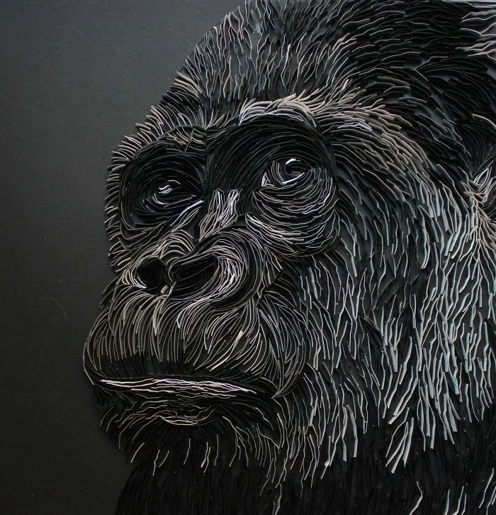 I Use A Paper Quilling Technique To Create These Art Pieces (42 Pics)