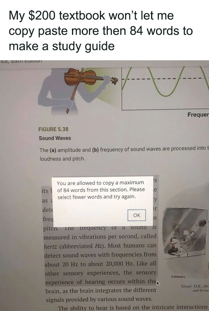 30 Times US Students Were Shocked By Textbook Prices And Shamed Them Online