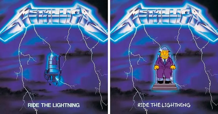 Someone Recreates 65 Metal Album Covers With Characters From The Simpsons And It's Hilariously Accurate