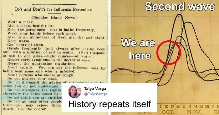 People Are Sharing "Do's And Don't's" From 1918-1920 During The Spanish Flu, It Shows How History Repeats Itself