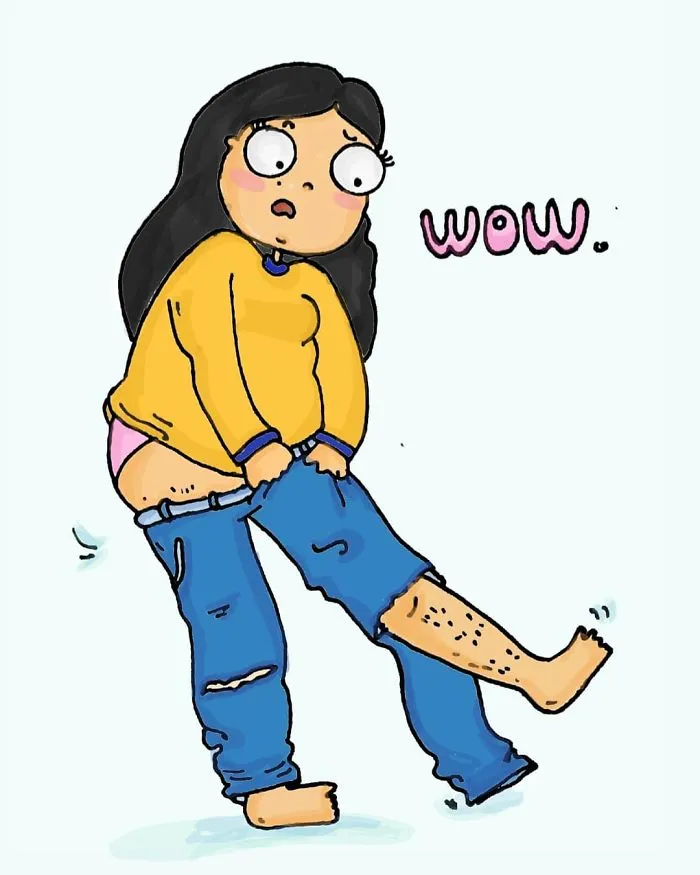 Hilariously Relatable Struggles Every Girl Has To Deal With In 45 Comics By Yellow Pencil