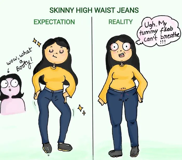Hilariously Relatable Struggles Every Girl Has To Deal With In 45 Comics By Yellow Pencil