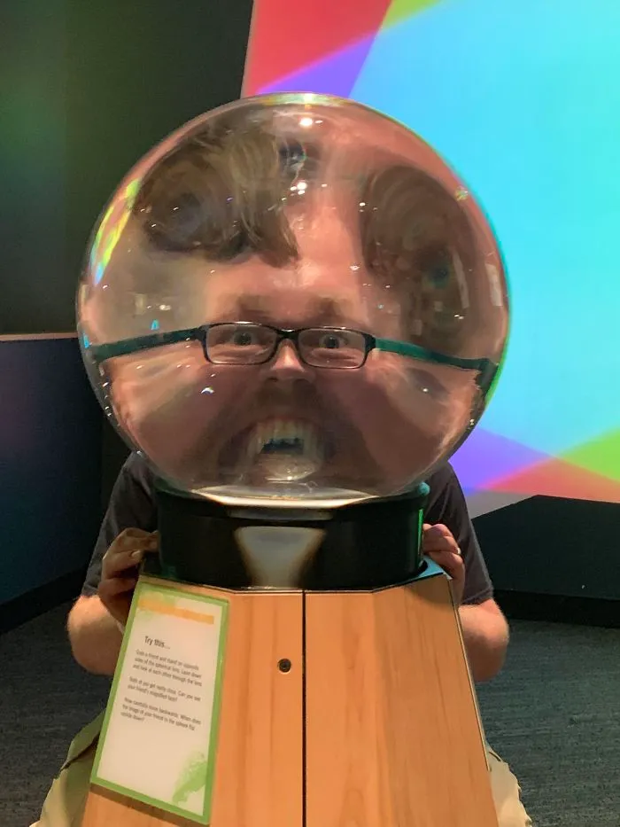 A mi marido le ha encantado el museo de la ciencia