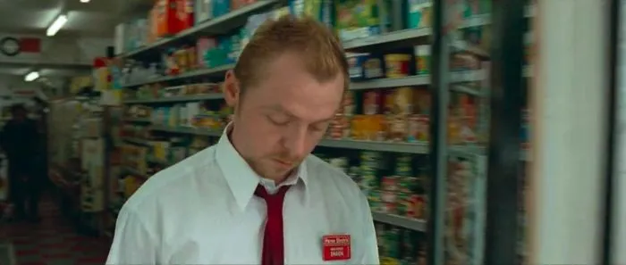 In Shaun Of The Dead (2004), The Entire Movie Is In Hindi. This Is Because I Pirated It And Downloaded The Wrong Torrent