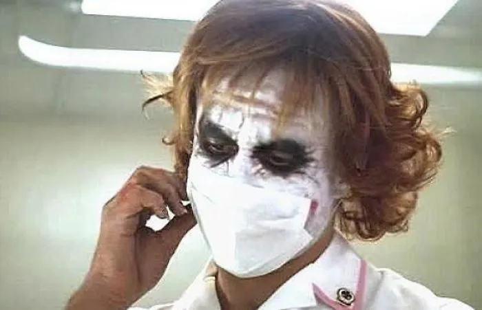The Dark Knight (2008): Despite Being A Murderous Maniac With No Regard For Human Life, The Joker Still Takes Special Precautions To Wear A Mask Around The Vulnerable. This Is Because He Is Not A Fu**ing Idiot