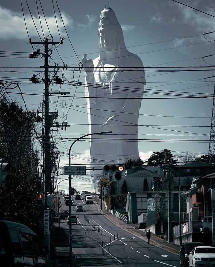 Sendai Daikannon, una de las estatuas más altas del mundo