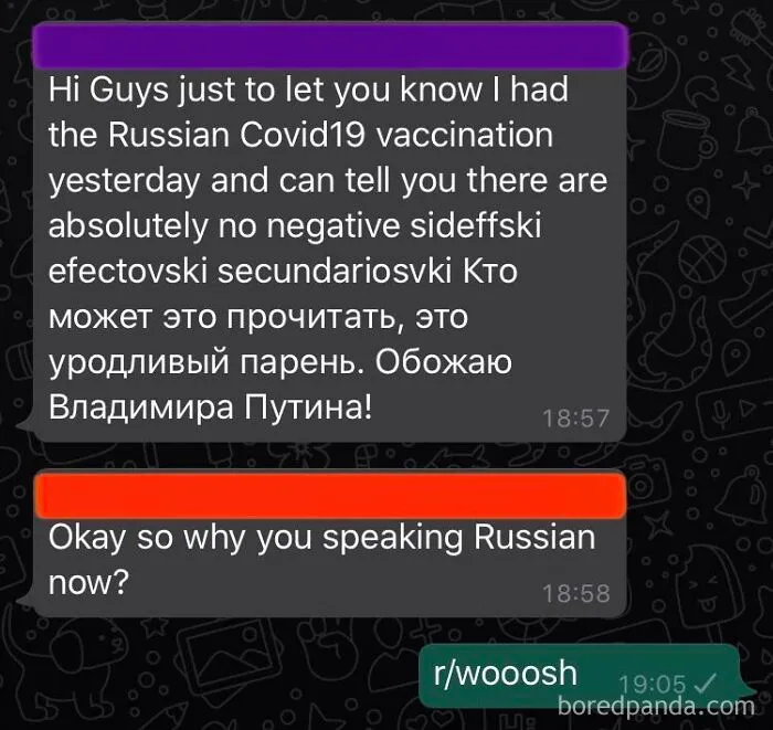 Russian Vaccine Go Blyat