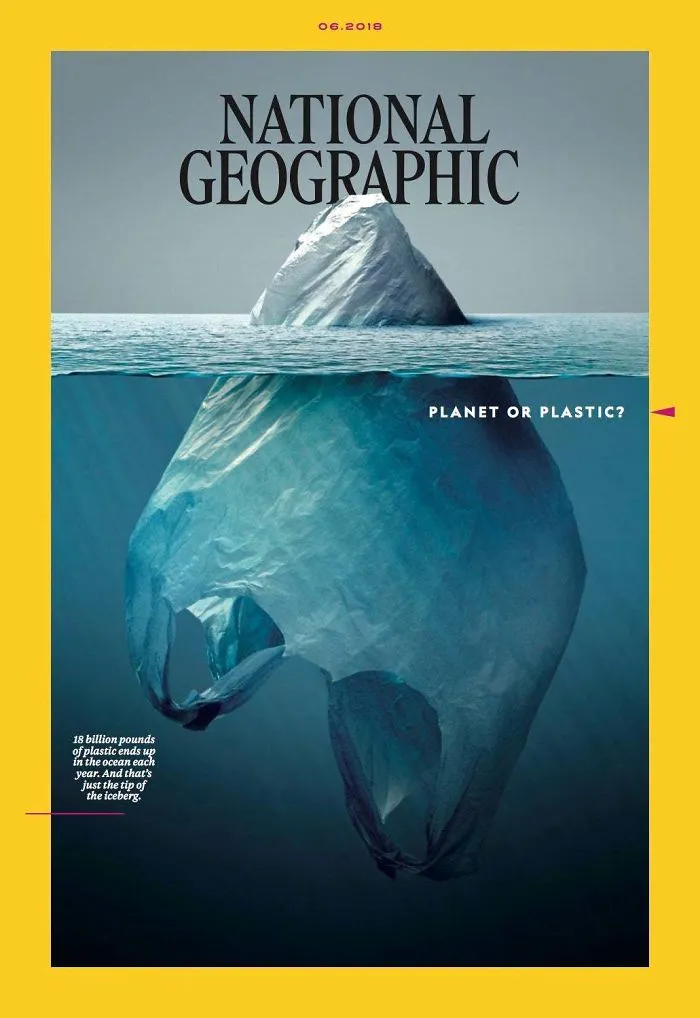 Portada sobre la contaminación en Nat Geo