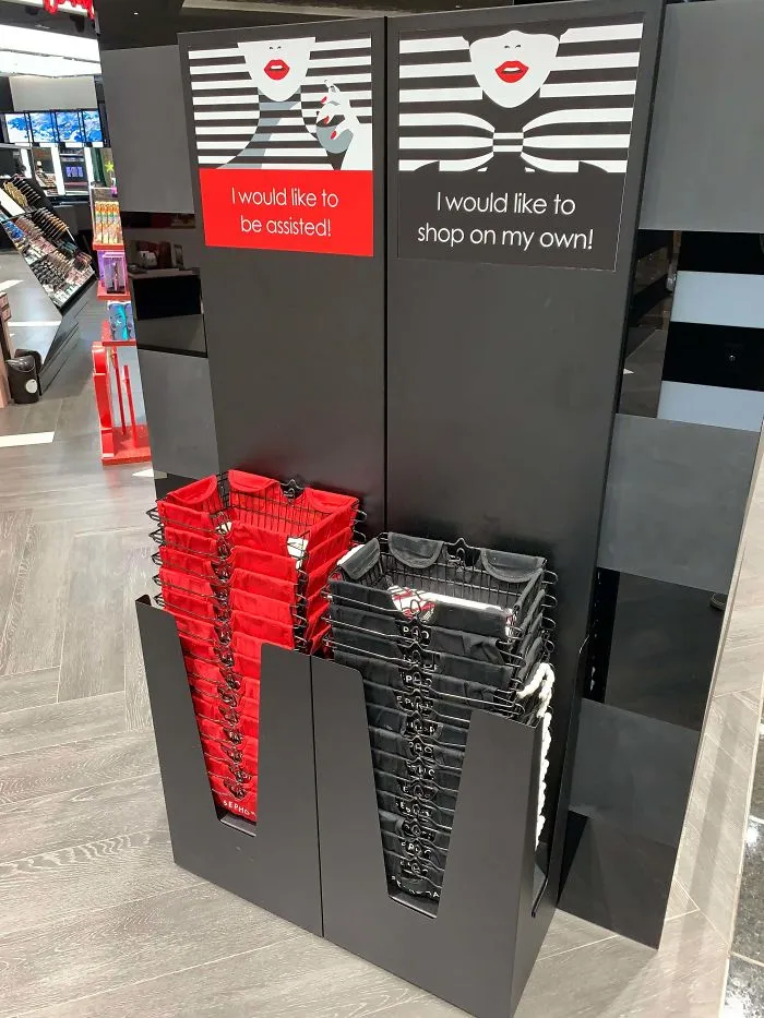 This Shop Has A Option To Shop Alone Or With Assistance