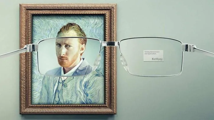 Ad For An Eyewear Company