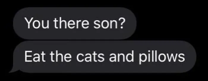 My Mom Just Sent Me This Out Of The Blue